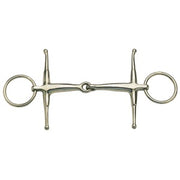 Fm Ring Snaffle Jointed Mouth Stainless Steel [:11.5cm 4.5"]