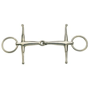 Fm Ring Snaffle Jointed Mouth Stainless Steel [:11.5cm 4.5"]