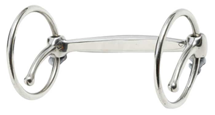 James Bit Mullen Mouth Stainless Steel [:11.5cm 4.5" By Order]