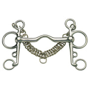 Pelham Bit Port Mouth Stainless Steel [:11.5cm 4.5"]