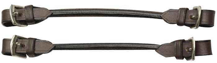 Pelham Rounding Leather Pair Aintree [:black]