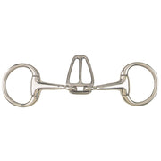 Eggbutt Dressage Bradoon Tongue Control Stainless Steel [:11.5cm 4.5"]