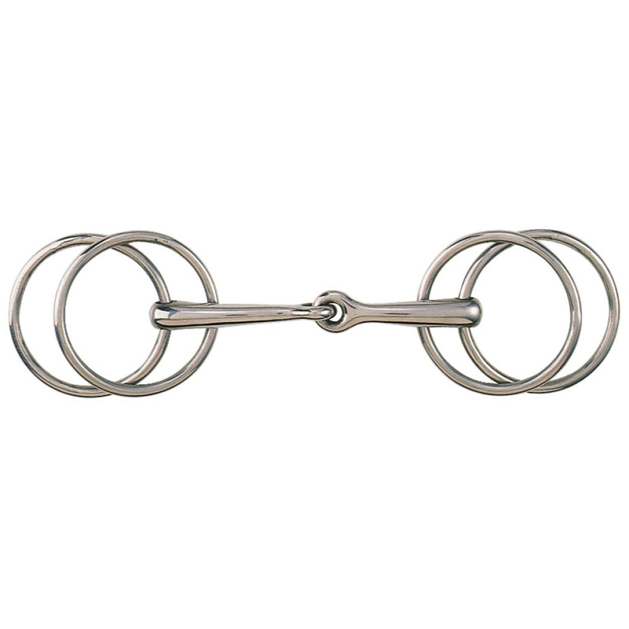Wilson Snaffle Bit Stainless Steel [:11.5cm 4.5" By Order]