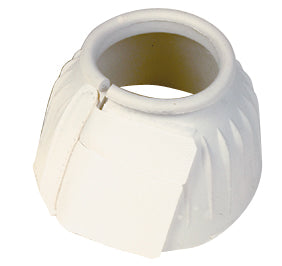 Bell Boots Ribbed Velcro White [:large]