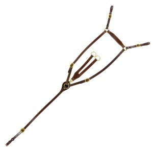 Breastplate Martingale Stockmans Ord River Brown [:cob]