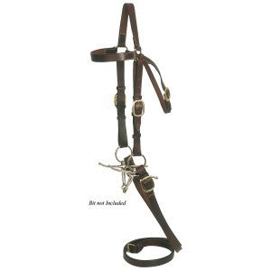 Bridle Barcoo 1 Inch Ord River Brown Full