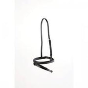Noseband Hanoverian Leather Grainge Black Full