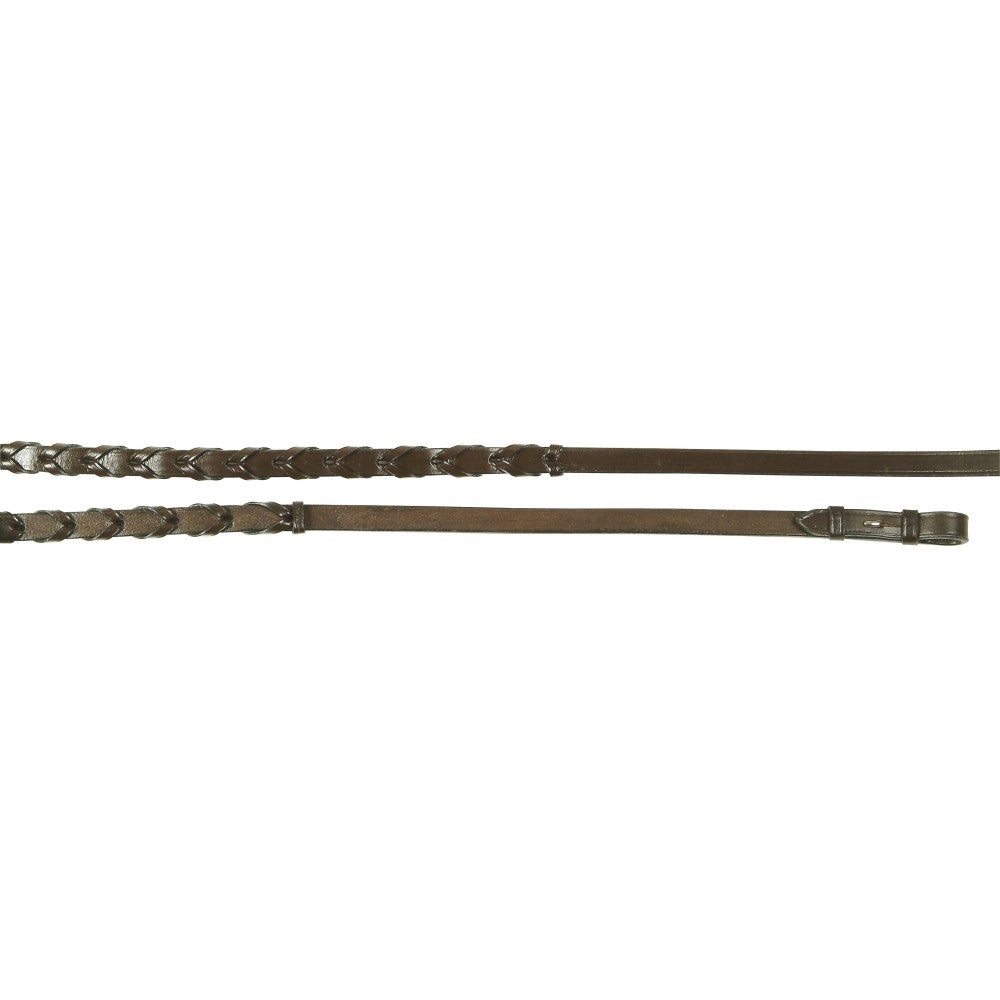 Reins Laced Leather Jeremy & Lord [:black]