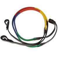 Reins Rubber Training Landsborough Brown