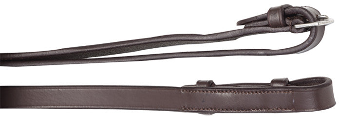 Reins Plain Leather Aintree 5/8 Inch [:black]