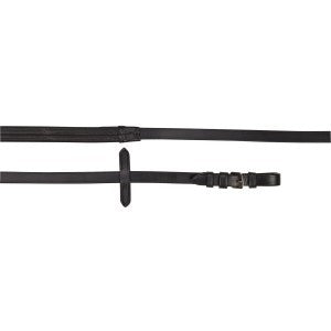 Reins Rubber Grip Leather Norfolk [:black]