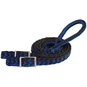 Reins Western Barrel Weaver [:blue & Black]