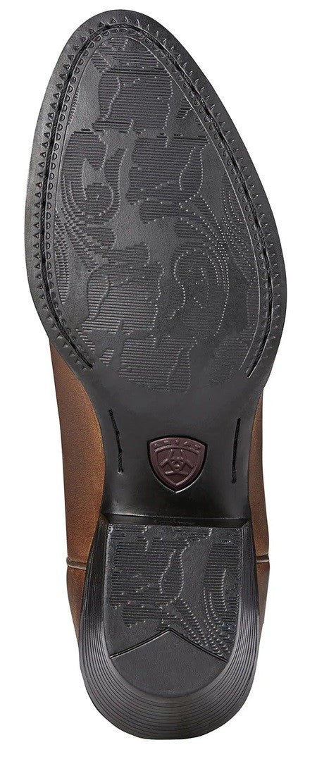Western Boots Ariat Heritage Distressed Brown Ladies [:6.0 By Order]