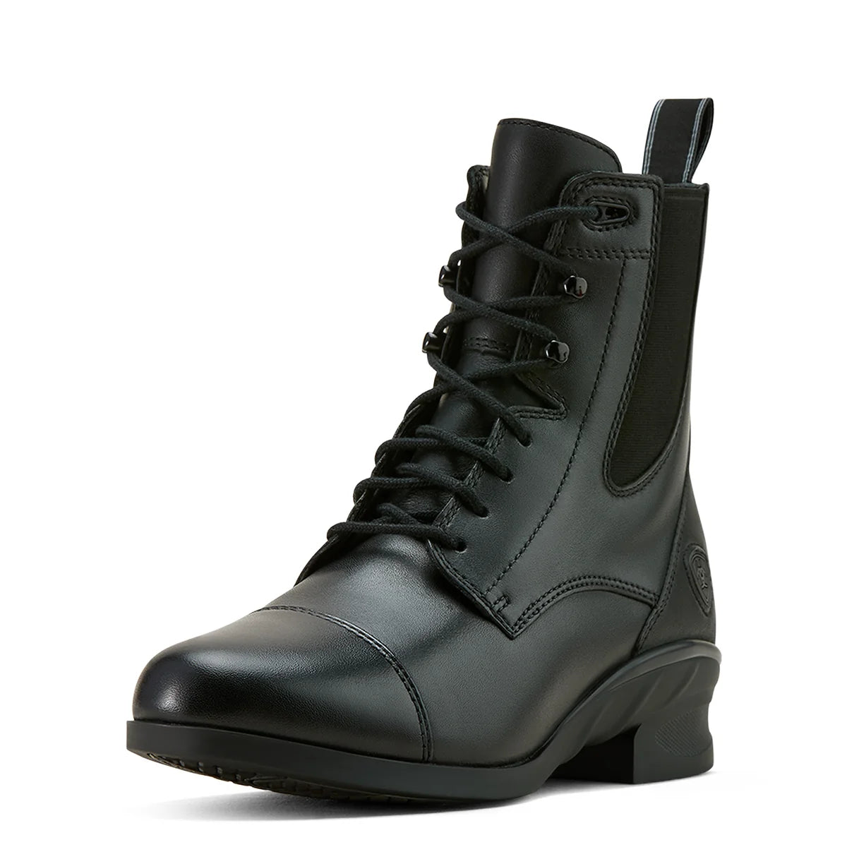 Boots Riding Ariat Heritage Lace Iv Black Ladies [:6.0 By Order]