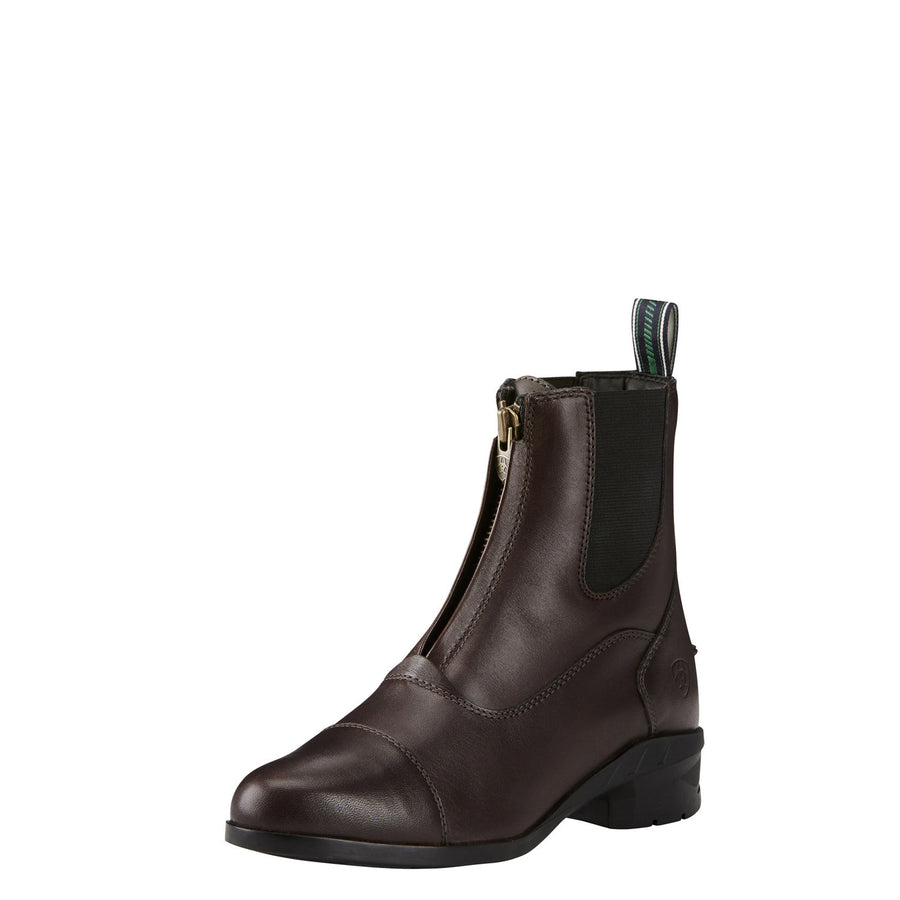 Boots Riding Ariat Heritage Zip Iv Paddock Brown Ladies [:6.0 By Order]