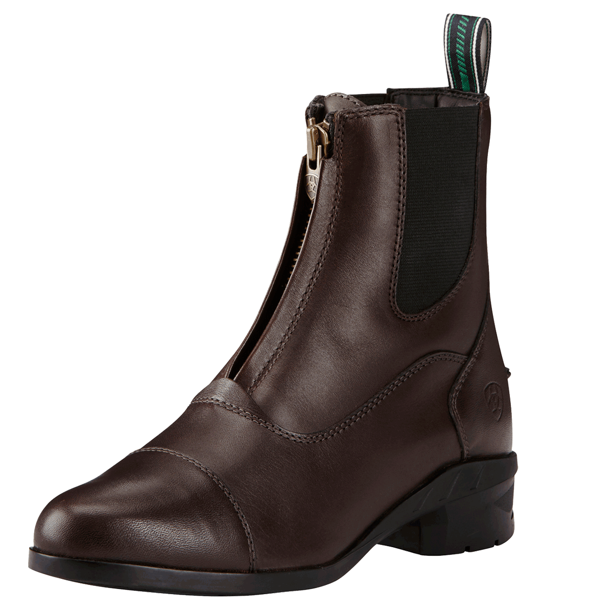Boots Riding Ariat Heritage Zip Iv Paddock Brown Ladies [:6.0 By Order]