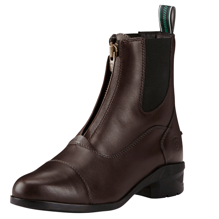 Boots Riding Ariat Heritage Zip Iv Paddock Brown Ladies [:6.0 By Order]