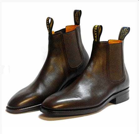 Boots Dress Baxter Drover Walnut Mens [:9.0]