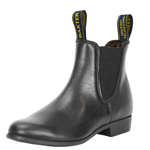 Boots Riding Baxter Appaloosa Black Adults [:5.0]