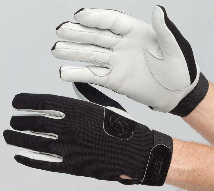 Gloves Tacky Black & Grey [:large]