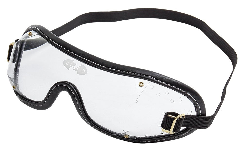 Goggles Zilco Clear Black Trim 