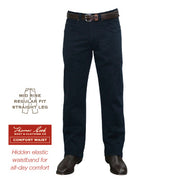 Moleskins Thomas Cook Straight Leg Navy Mens [:33w 34l By Order]