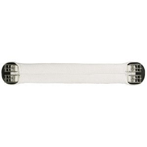 Girth Dressage Anti Gall Elasticised Equiprene White [:45cm By Order]