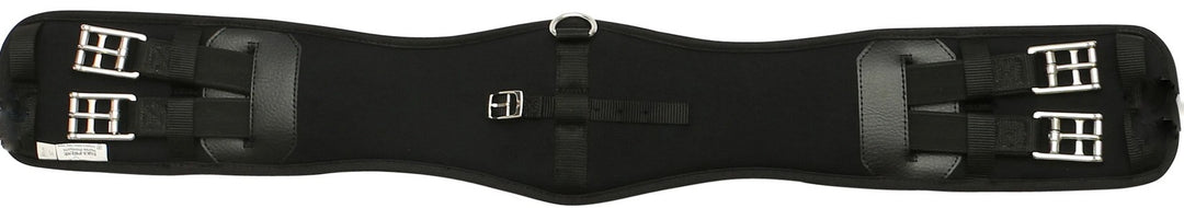 Girth Dressage Supa Comfort & Elastic Equiprene Black [:50cm]