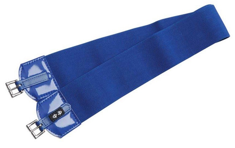 Girth Race Double Elastic Patent 75mm 250gm 100cm [:black]