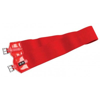 Girth Race Double Elastic Patent 75mm 250gm 100cm [:black]