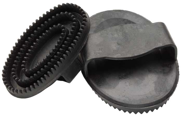 Curry Comb Rubber Stc Large [:black]