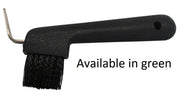 Hoof Pick & Brush Deluxe Green