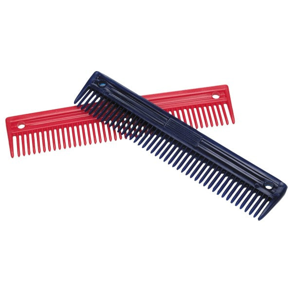 Mane Comb Long Pvc Blue