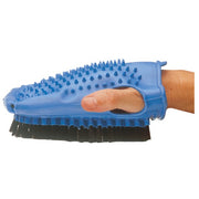 Mitt Grooming Bristle Back [:blue]