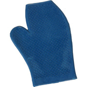 Mitt Grooming Rubber Stc Blue