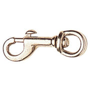 Snap Hook Round Swivel Nickle Plated 5/8' 16mm