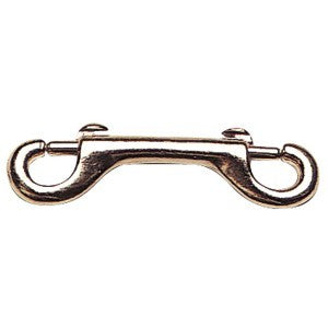 Snap Hook Double End Nickle Plated 4.5 Inch