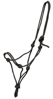 Halter Knotted Rope Thick Large [:black]
