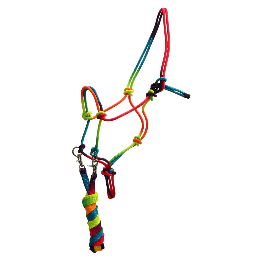 Bridle Bitless & Reins Rainbow Rancher