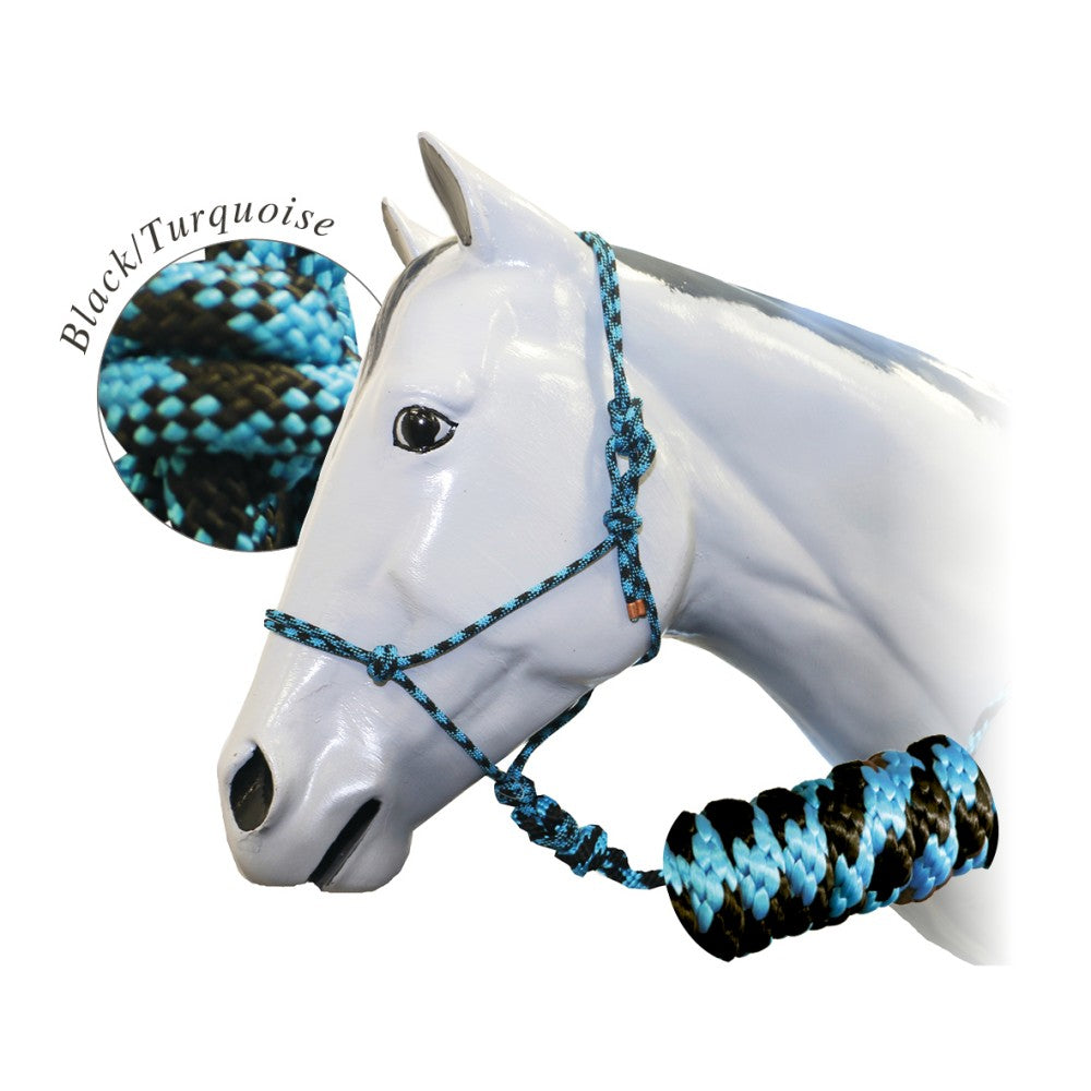 Halter & Lead Fort Worth [:black & Turquoise]