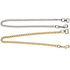 Lead Chain Fine Brass Plate 18"