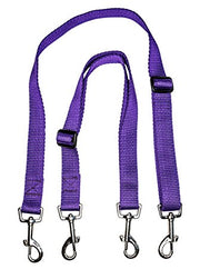 Leg Strap Gg Web Black Pair