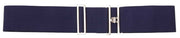 Rug Surcingle Elastic Nickle Plated Blue