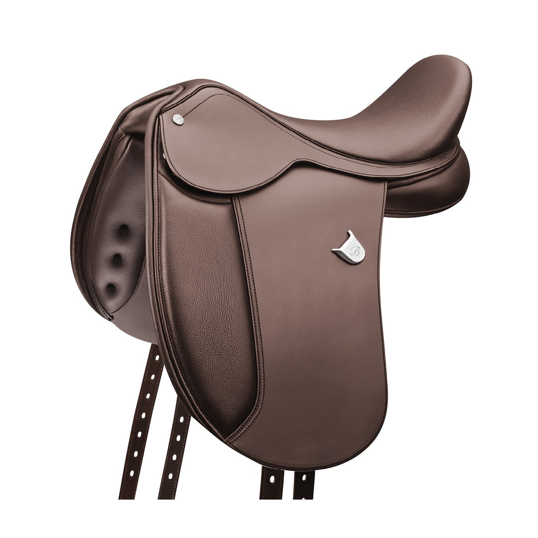 Bates Pony Dressage Saddle Cair Long  Brown [:38cm]