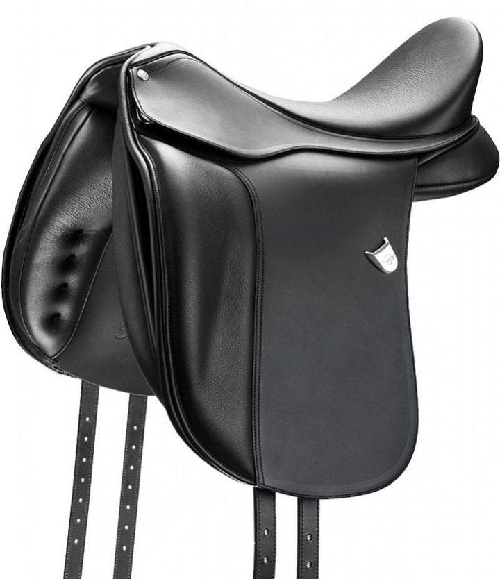 Bates Dressage Saddle Cair Classic Black [:42cm 16.5"]