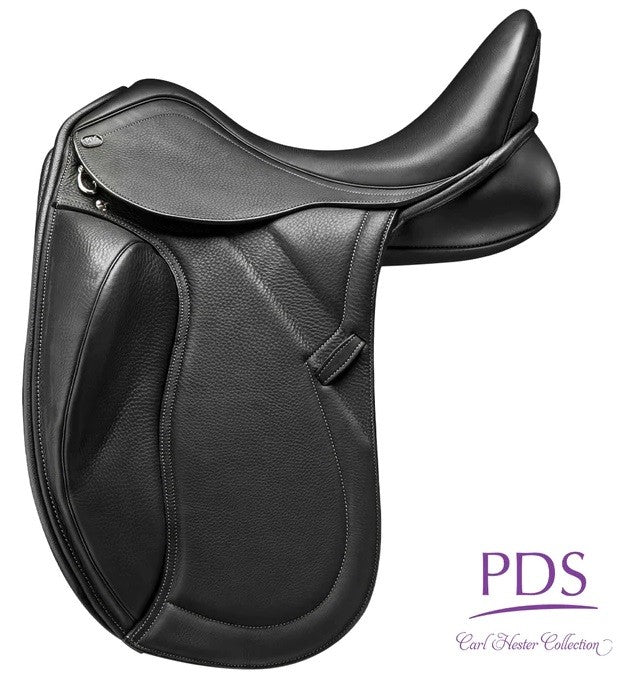 Pds Escapado Monoflap Dressage Saddle Black [:17.0"]