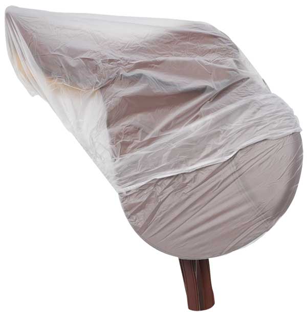 Saddle Cover Plastic Clear