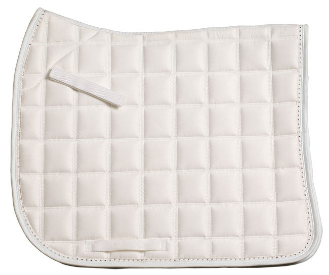 Saddlecloth Dressage Diamonte White
