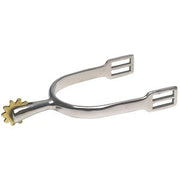 Spurs Dressage Schultheis 7/8" Brass Rowels Stainless Steel [:ladies]