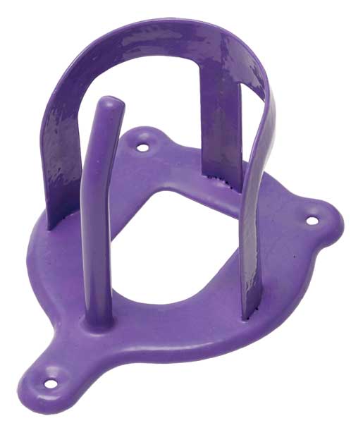 Bridle Bracket Pvc Coated [:black]